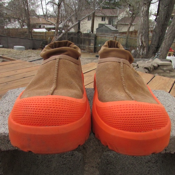 UGG Tasman Weather Hybrid Slipper in the \'Chestnut Orange\' colorway main image 8